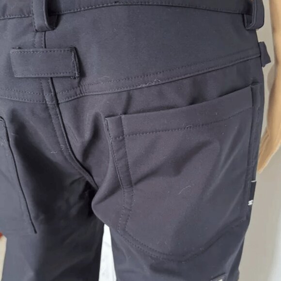 PE Nation Winter Ski Pants Black/white/orange - Picture 10 of 13